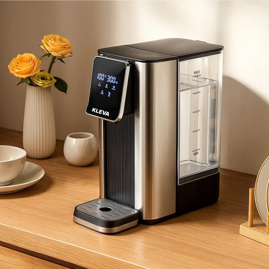 KLEVA Instant Hot Water Dispenser with Touch Control & Digital Display