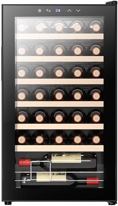Kogan 34 Bottle Wine Cooler - Black