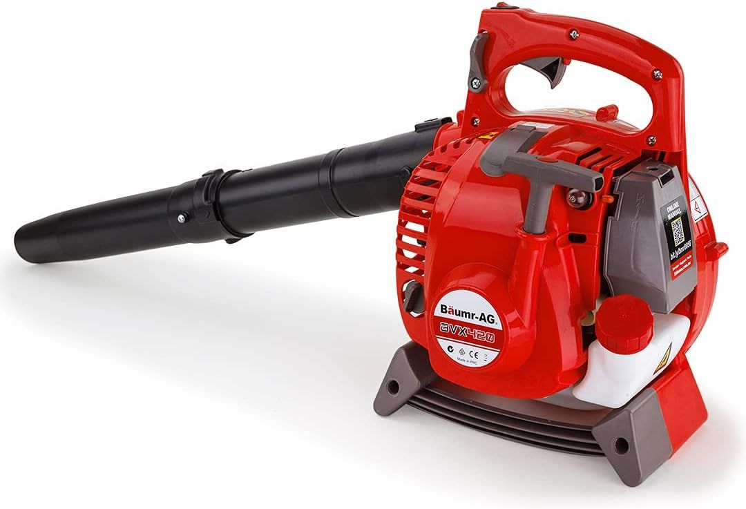 Baumr-AG 25CC 4-Stroke Leaf Blower & Vacuum, Lightweight for Commercial Use