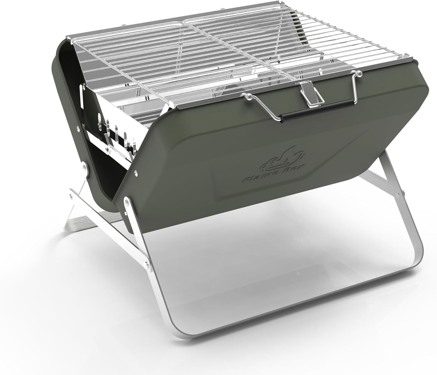 Ranger Charcoal Grill Plus – Portable Folding BBQ for Outdoor Adventures