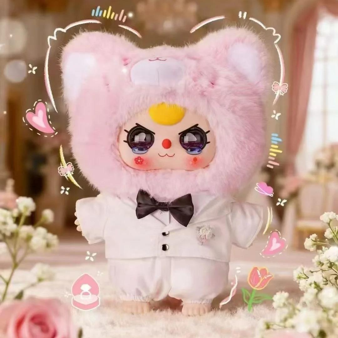 C080 Babythree ロマンティックウェディング 400% ブラインドボックス ぬいぐるみオールインワンドール 可愛いカップルフィギュア