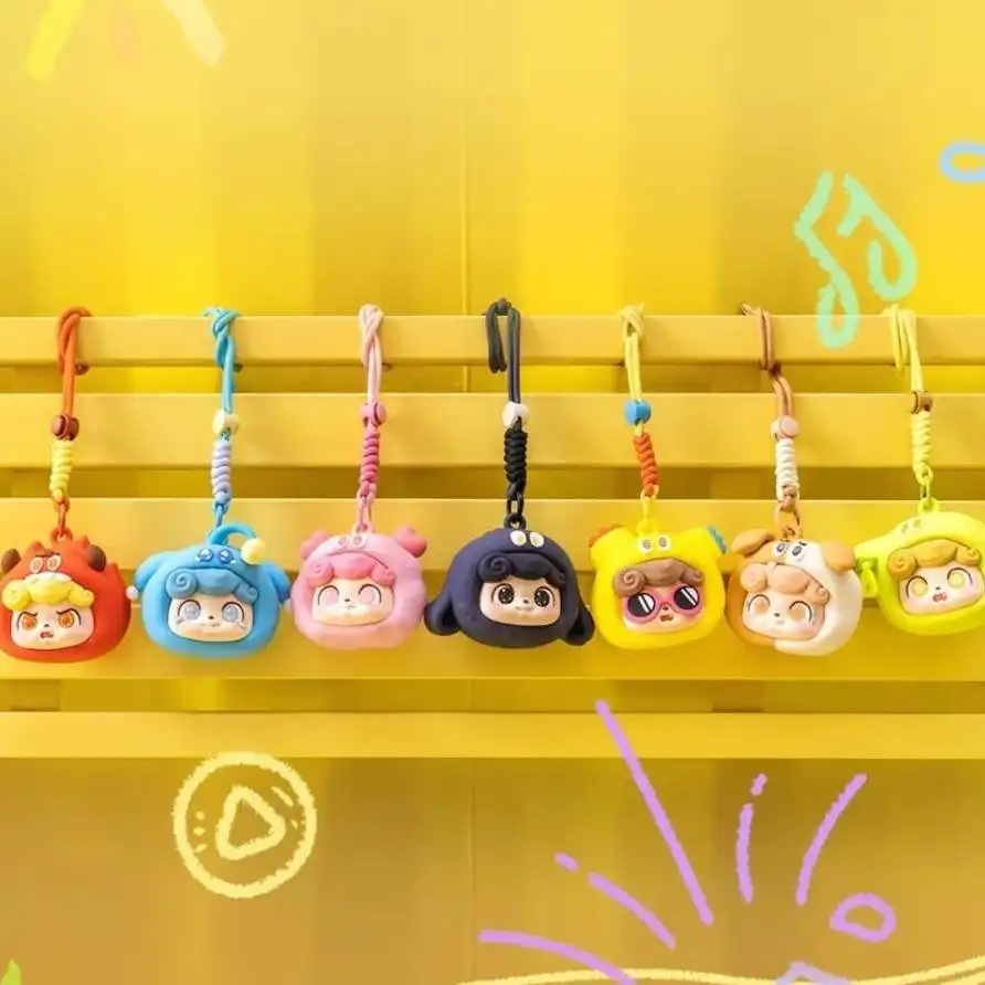 A328 Q宝エモーションモンスター イヤホンケース ぬいぐるみポーチ