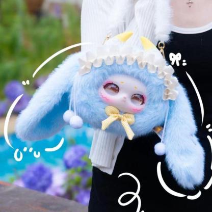 샤마리 테디베어 인형 핸드백 - 사랑스러운 테디베어 디자인 토트백