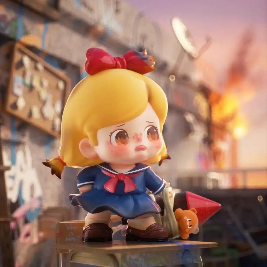 KOKOSA 스트리트 걸 시리즈 쿨 큐트 피규어 컬렉션