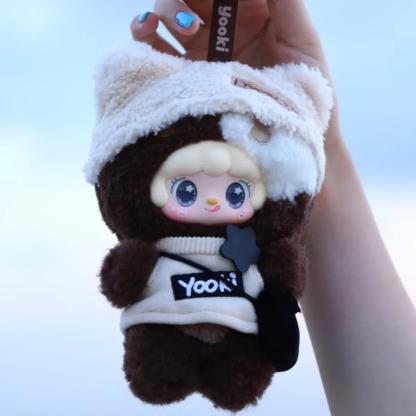 Yooki 동면 계획 시리즈 폭신폭신 곰 인형 겨울 힐링 인형