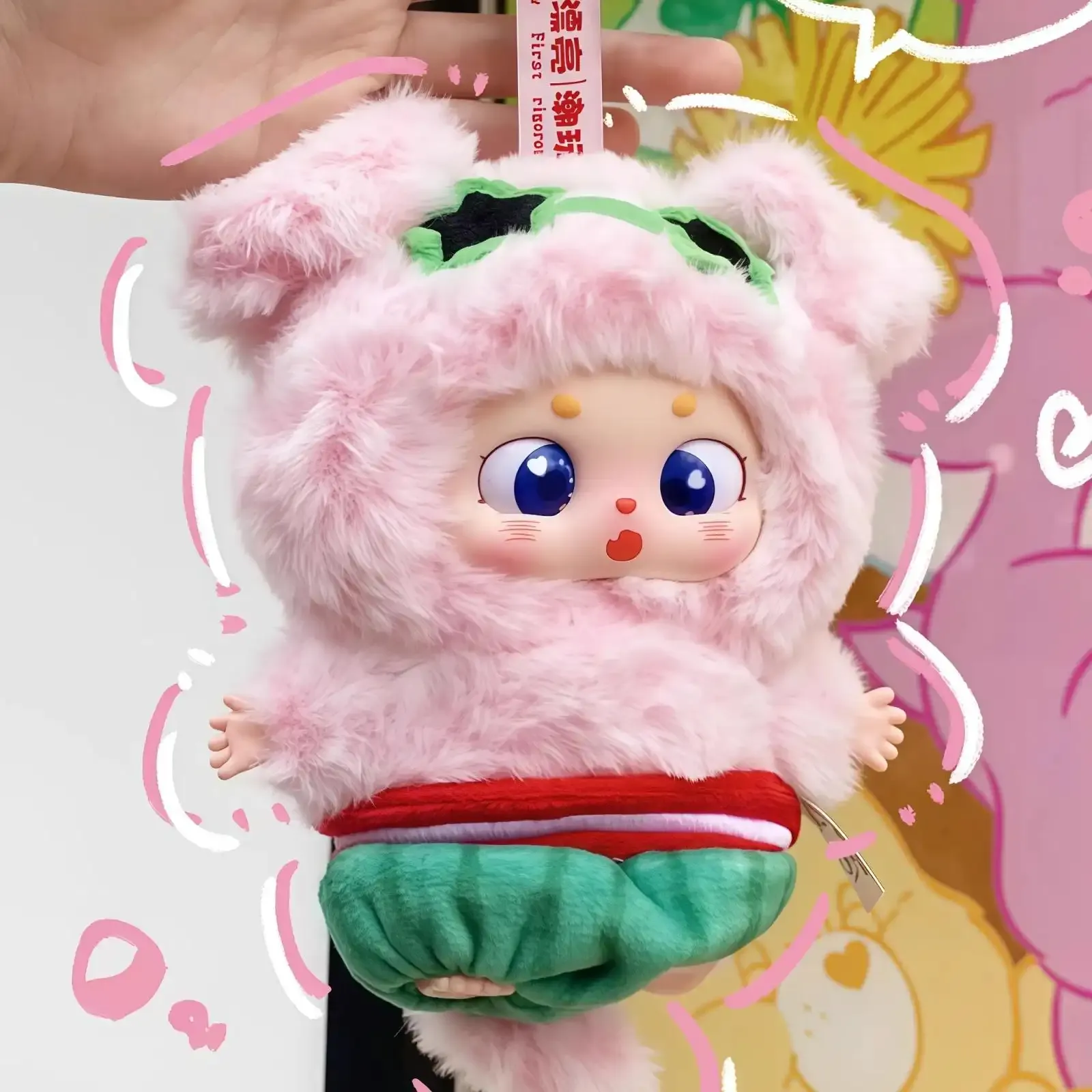 C115 今日は何を食べようかな?  ブラインドボックスぬいぐるみ[開封後のキャンセルはできません][箱なし発送]
