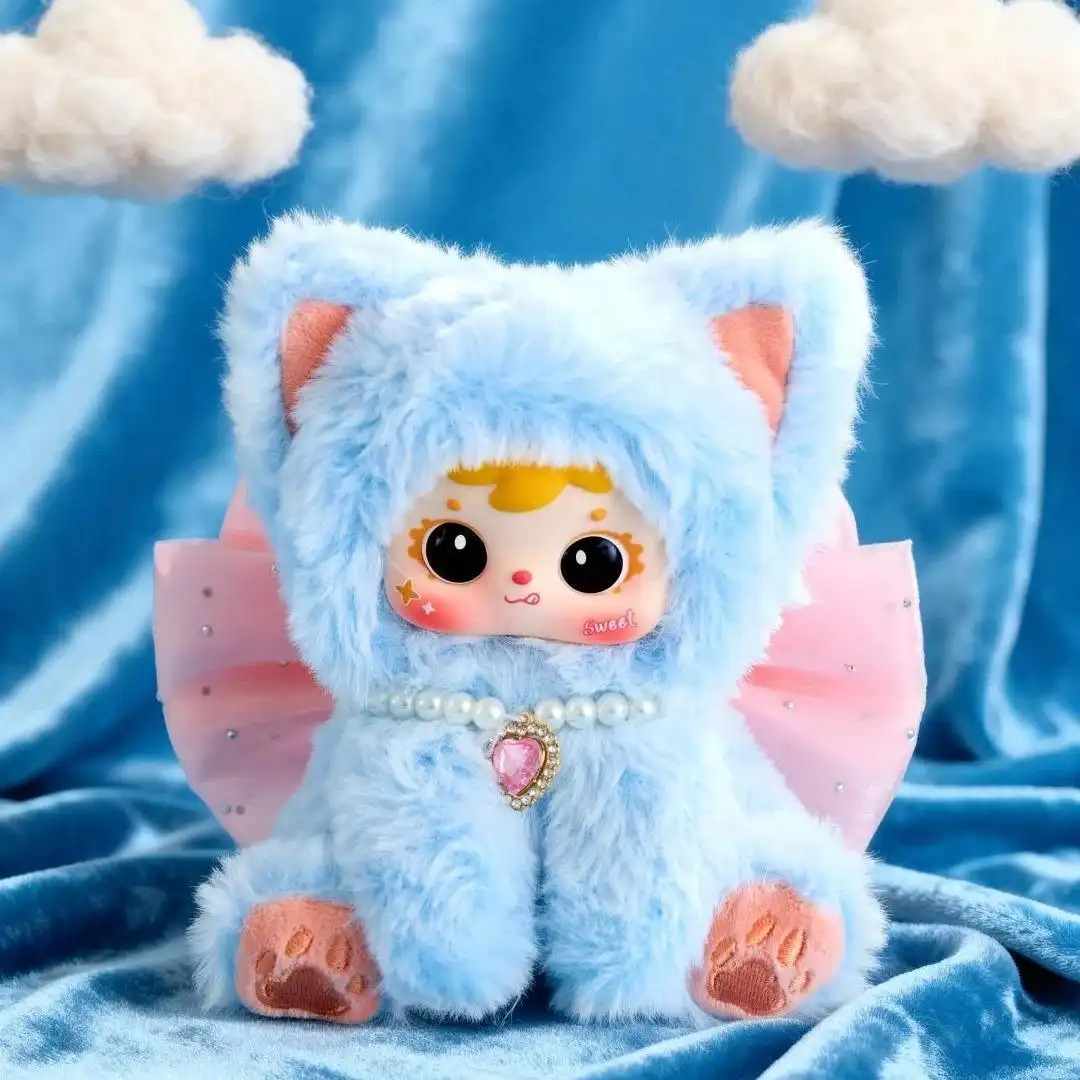 A317 Samuelレインボーキャット ベルベットシリーズ ブラインドボックス｜やわらか質感 ねこフィギュア[開封後のキャンセルはありません] [箱なし発送]