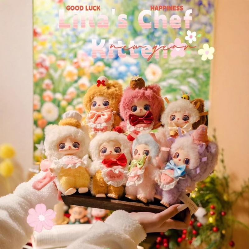 리라 V4 리라 4세대 파티스리 퍼즐 시리즈 트렌디 블라인드박스 인형 펜던트