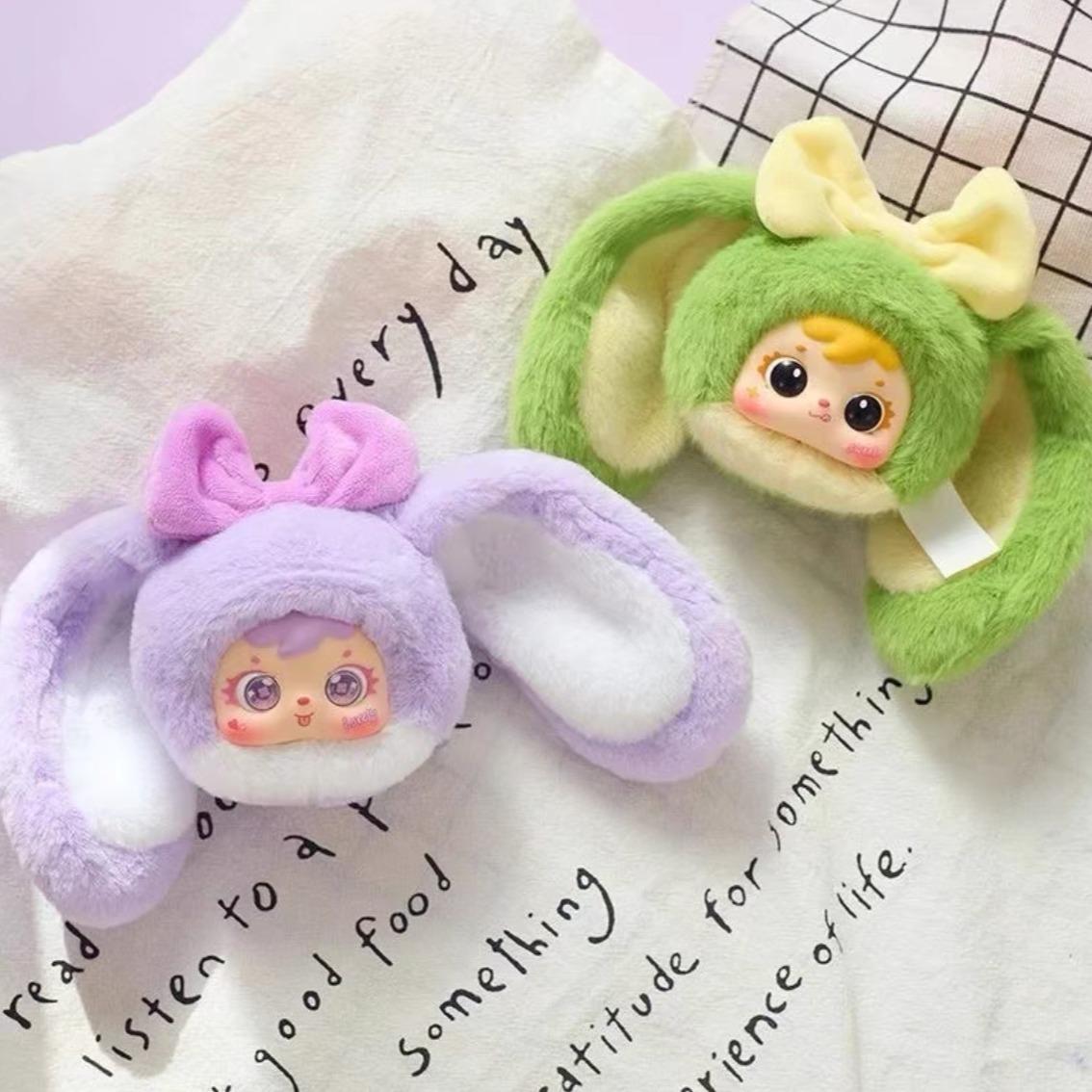 새뮤얼 컬러풀 소프트 버니 인형 모에 캐릭터 시리즈 | 다채로운 색상, 초힐링