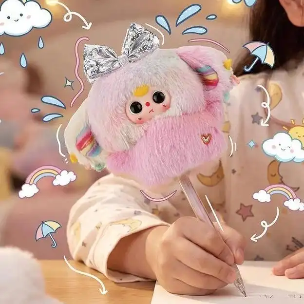 A281 BabyThree 웨더 모티브 핑거 인형 폭신한 봉제인형