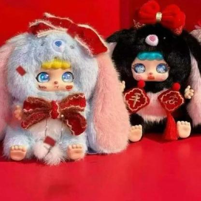 C113 兔兔酱新年限定ぬいぐるみブラインドボックス・団らん祈願シリーズ