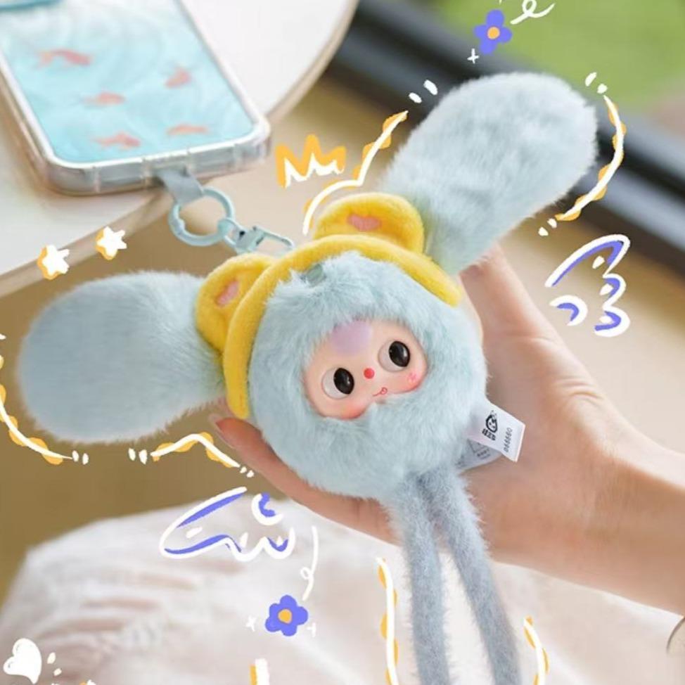 C089 BABY THREE ふわふわリストストラップかわいいぬいぐるみハンドアク[開封後のキャンセルはありません] [箱なし発送]