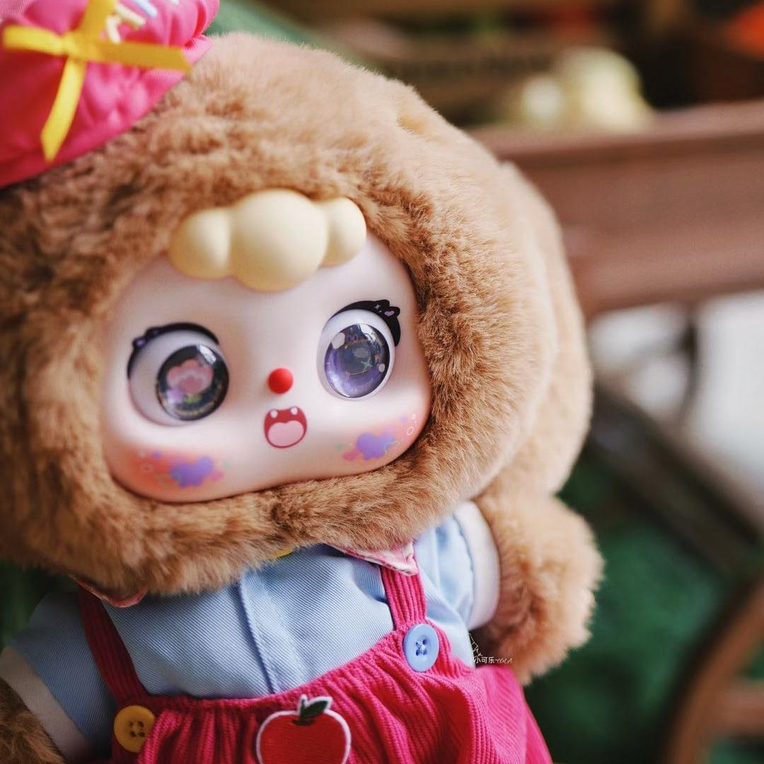 두바오 2세대・400% 시리즈 폭신폭신 애플 코디 인형