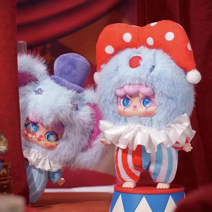 A290 MIGO 기괴한 서커스 인형 키홀더 블라인드박스, 다양한 종류 전개채리샤오옌 / 구라샤오미 / 탐정 샤그 등기괴하면서도 귀여운 스타일