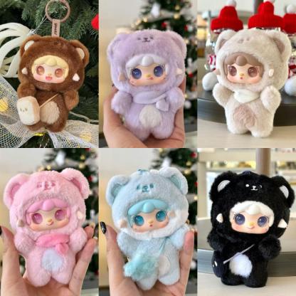 랜덤 조이! Yooki 리틀베어 인형 블라인드박스 (1개) 매일 찾아오는 작은 행복 [개봉 후 반품 불가]