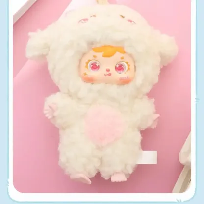 A296 Samuelふわもこアニマル ぬいぐるみキーホルダー