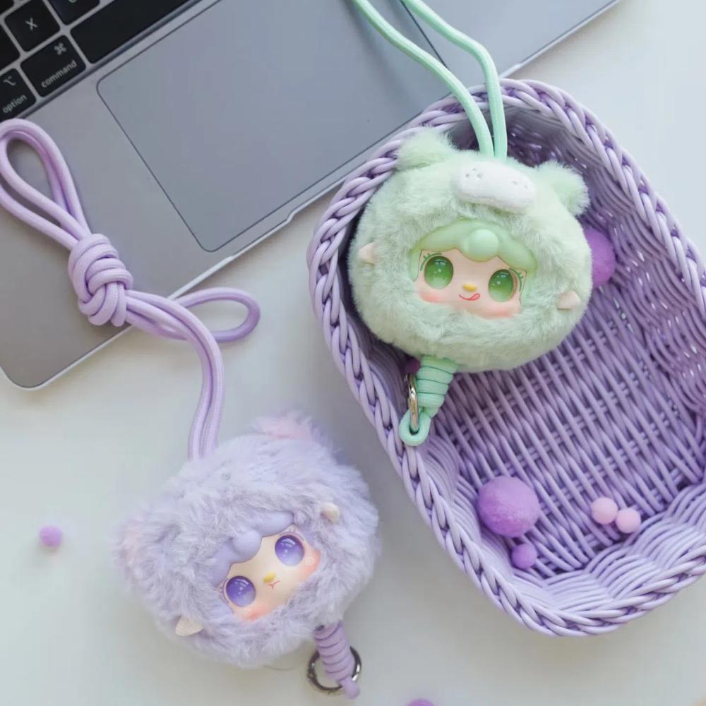 Yooki 휴대폰 스트랩 플러시 블라인드박스 1개 매일의 작은 행복 [개봉 후 반품 불가]