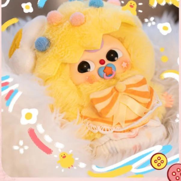 C117 Babythree 乖乖宝宝 フード付きシリーズ｜やわらかいミルク顔の小さなお子様