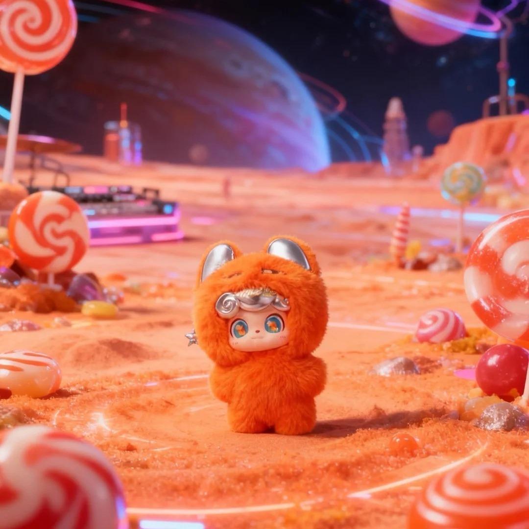 Q보 전파 클럽 (큐보 전파 클럽) 레트로 캐릭터 블라인드박스 ~ 우주에서 온 사랑스러운 주파수를 수신하라!