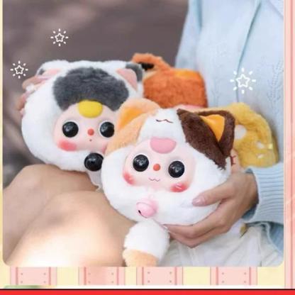 베이비스리 행운의 고양이 캐릭터 파우치｜9종의 고양이, 귀여움 대집합! 실용성 만점의 포켓백