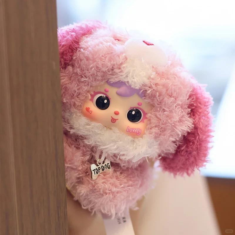 C071 Samuel 香香 柔らか柔らかうつ伏せ 子犬 チャーム｜ぬいぐるみ 癒し系仲間｜可愛い持ち運び飾り