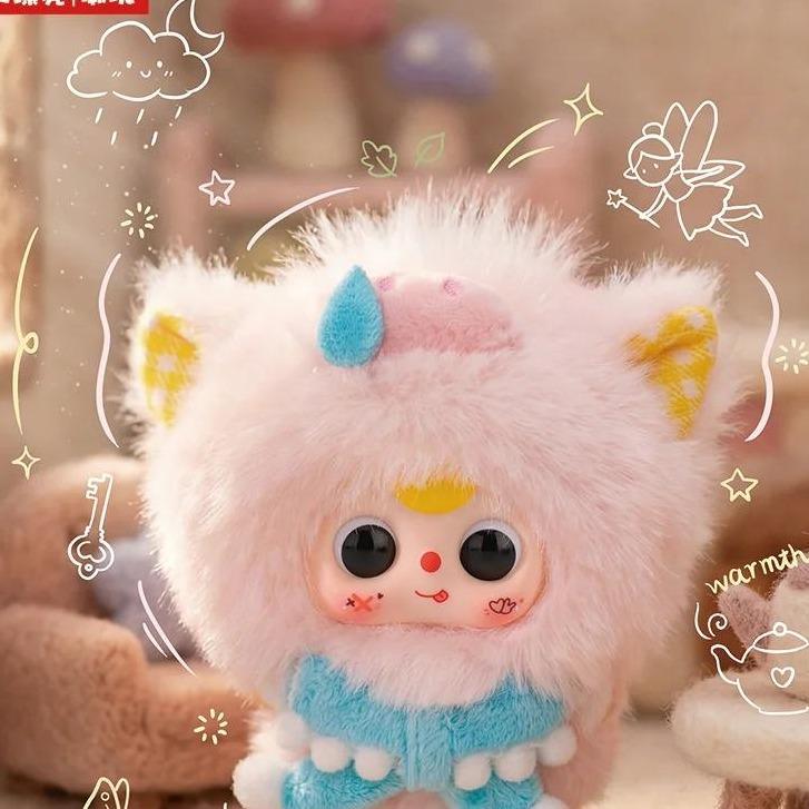 C044 babythreeおとぎ話シリーズ ぬいぐるみブラインドボックス かわいい動物デザイン コレクション