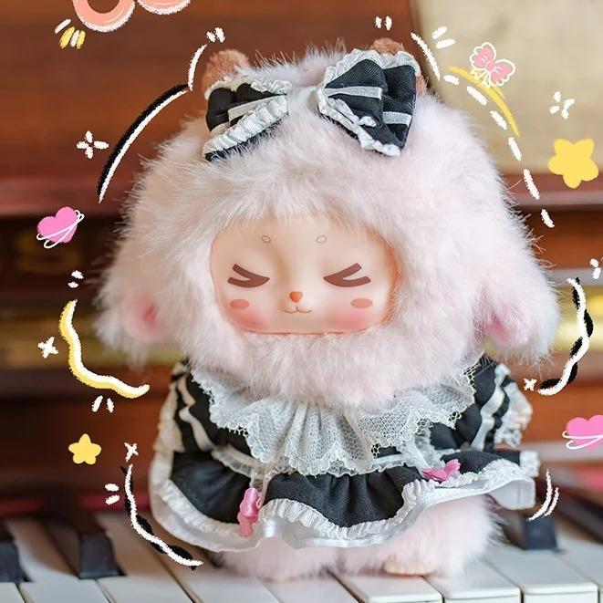 Milly米粒 探し出せ！ロリータ ロリータ風 ぬいぐるみ｜やわらかい可愛さ コレクション置物