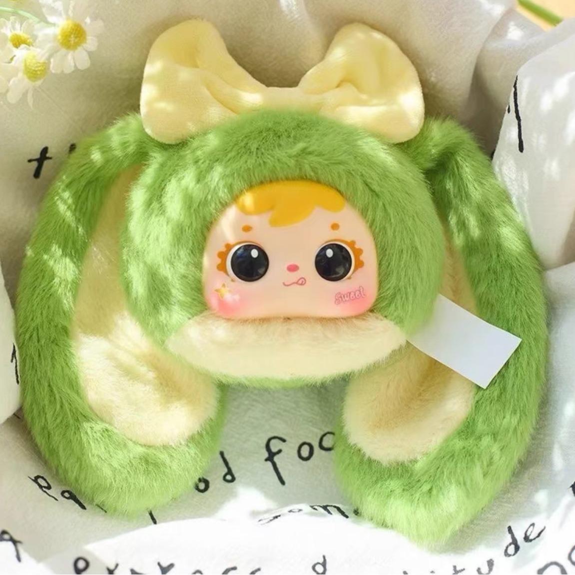 새뮤얼 컬러풀 소프트 버니 인형 모에 캐릭터 시리즈 | 다채로운 색상, 초힐링