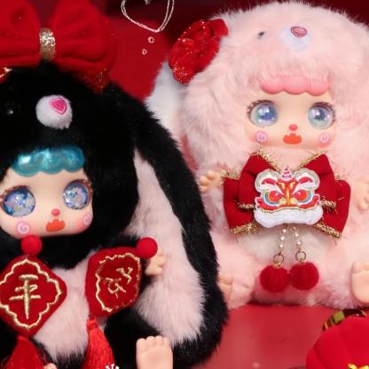 C113 兔兔酱新年限定ぬいぐるみブラインドボックス・団らん祈願シリーズ