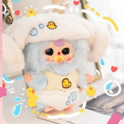 베이비스리 꽥꽥보보 후드 시리즈｜포근한 우유 얼굴의 작은 아이