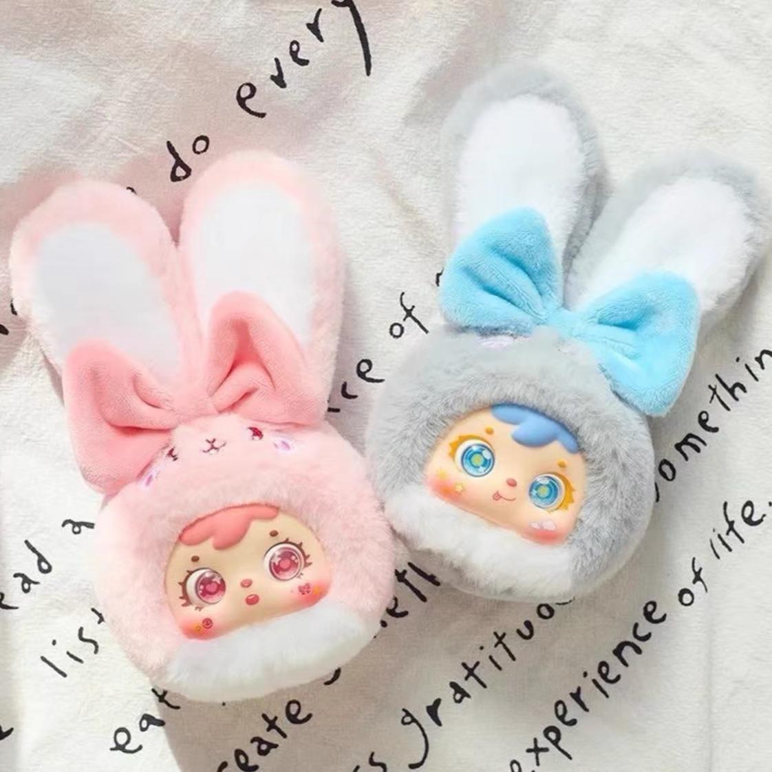 새뮤얼 컬러풀 소프트 버니 인형 모에 캐릭터 시리즈 | 다채로운 색상, 초힐링