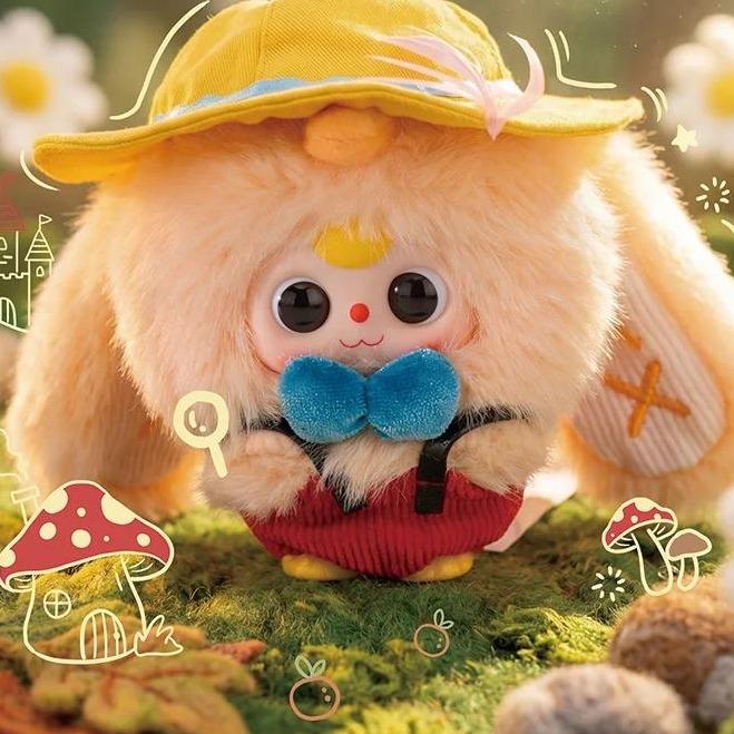 C044 babythreeおとぎ話シリーズ ぬいぐるみブラインドボックス かわいい動物デザイン コレクション
