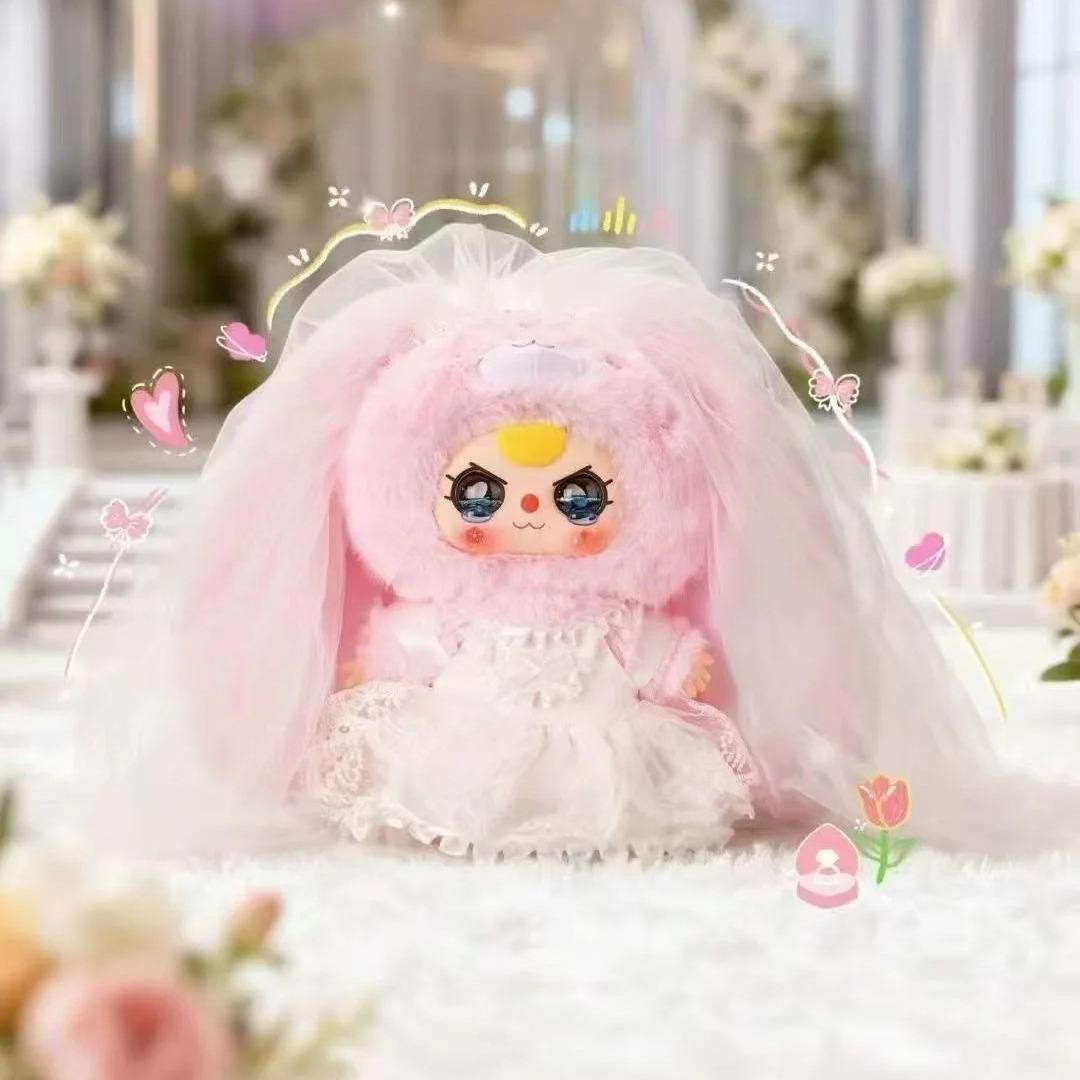 C080 Babythree ロマンティックウェディング 400% ブラインドボックス ぬいぐるみオールインワンドール 可愛いカップルフィギュア