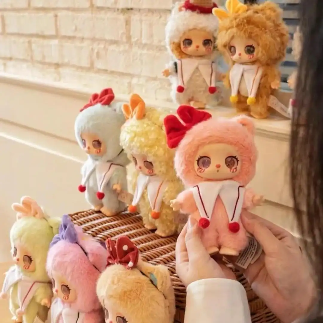 第3世代 リラぬいぐるみシリーズ ブラインドボックス フィギュア – かわいいぬいぐるみキーチェーン ギフト [開封後のキャンセルは不可] [箱なしで発送]