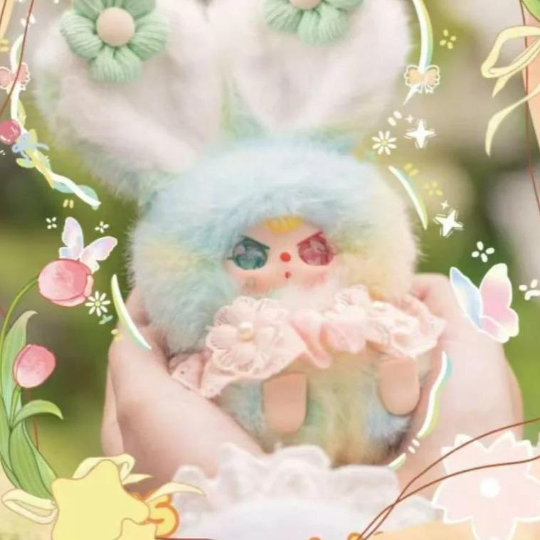 제목: 베이비 쓰리 꽃의 요정 (페어리) 시리즈 - 온화한 빛에 감싸인 엘프 소녀