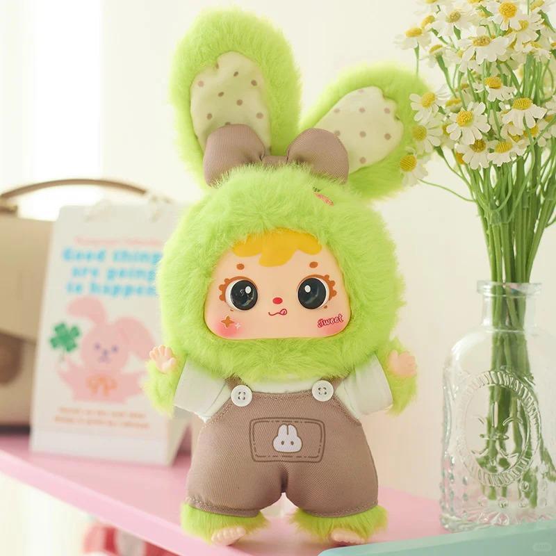 C081 samuel サミュエル虹うさぎ赤ちゃんシリーズぬいぐるみブラインドボックス夢かわいい癒し系人形