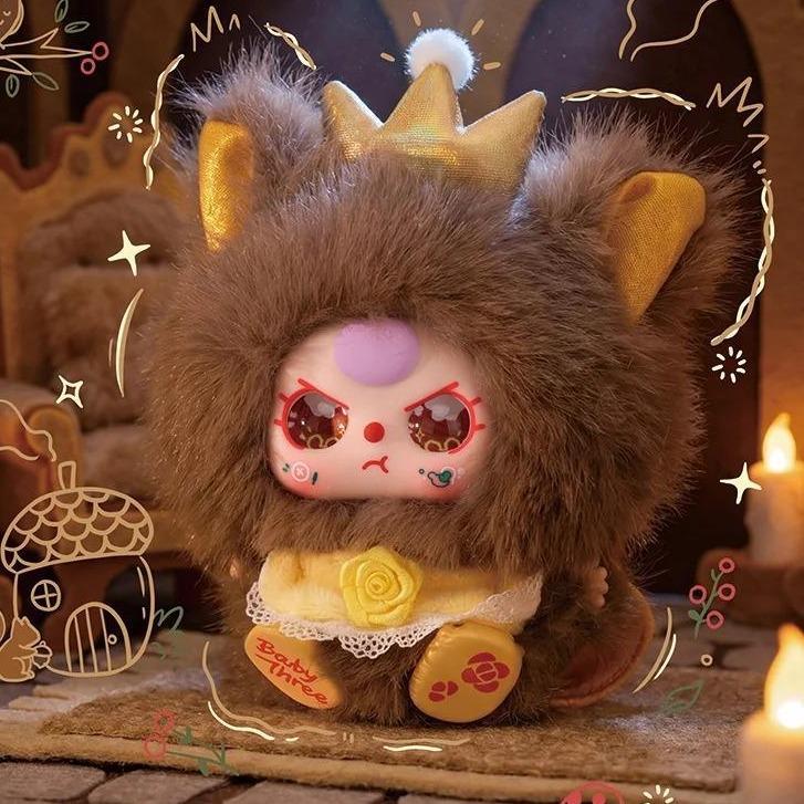 C044 babythreeおとぎ話シリーズ ぬいぐるみブラインドボックス かわいい動物デザイン コレクション