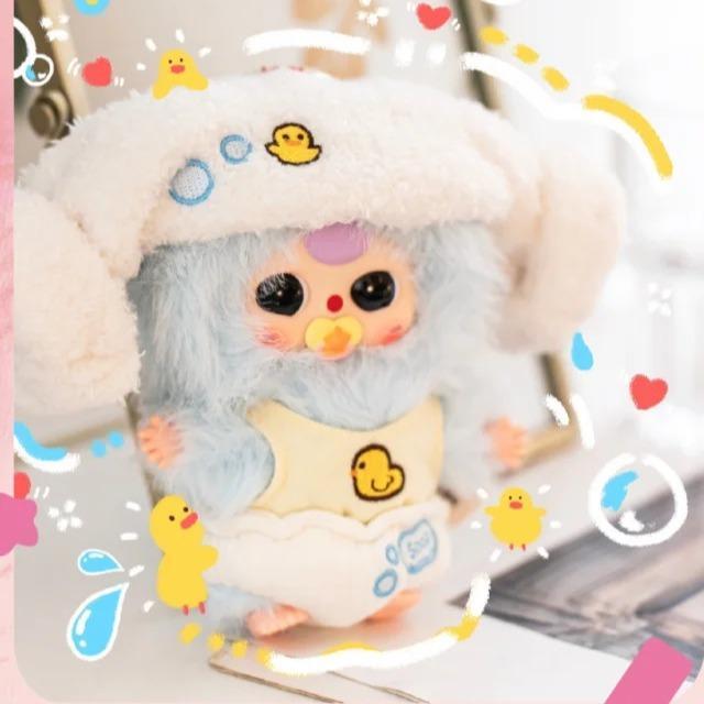 베이비스리 꽥꽥보보 후드 시리즈｜포근한 우유 얼굴의 작은 아이