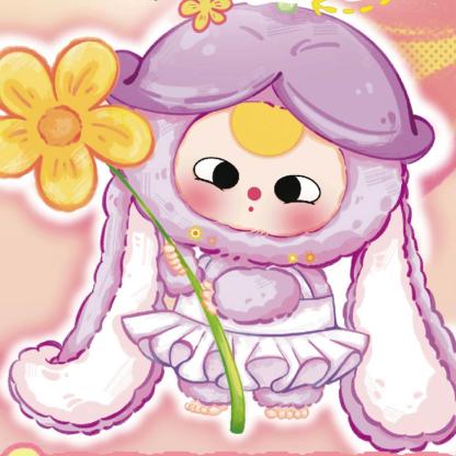 C099 BABY THREE「春はどこ?」  シリーズぬいぐるみ