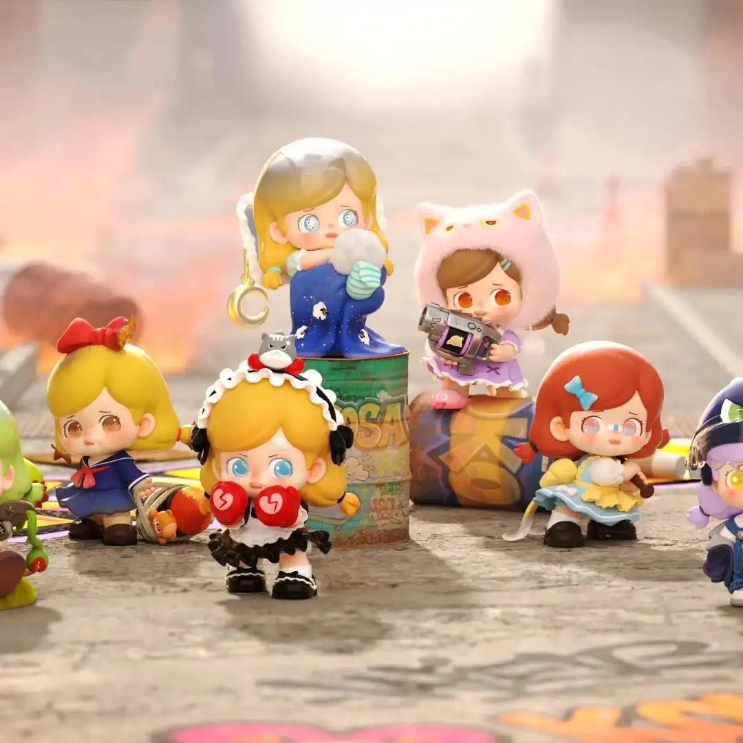 A282 KOKOSA 스트릿 걸 시리즈 쿨큐트 피규어 컬렉션