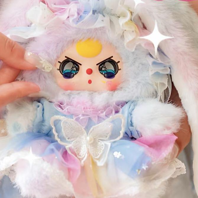 C079 【Baby Three】マッキドー Mini ラビットバッグシリーズ｜かわいいモコモコの耳飾り付きミニバッグ「ブラインドボックス商品は開封後の返品・返金はできません。」