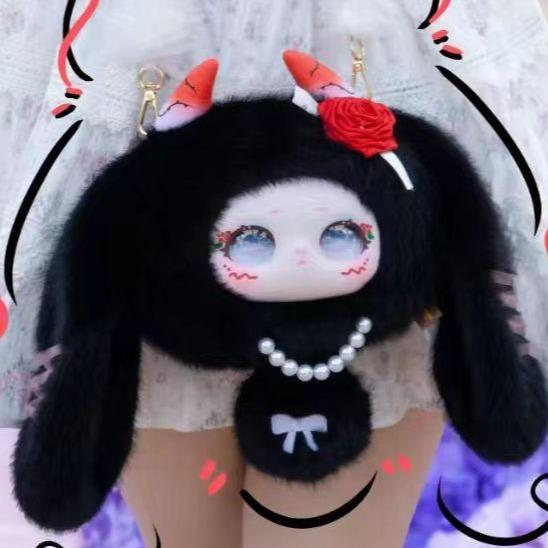 샤마리 테디베어 인형 핸드백 - 사랑스러운 테디베어 디자인 토트백