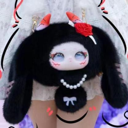 샤마리 테디베어 인형 핸드백 - 사랑스러운 테디베어 디자인 토트백