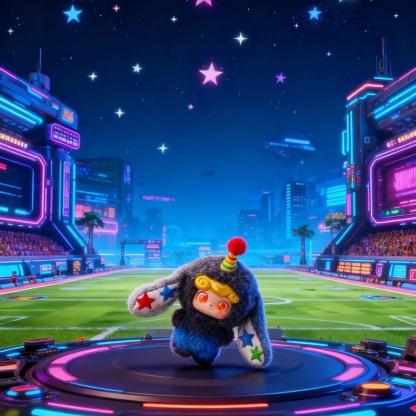 Q보 전파 클럽 (큐보 전파 클럽) 레트로 캐릭터 블라인드박스 ~ 우주에서 온 사랑스러운 주파수를 수신하라!