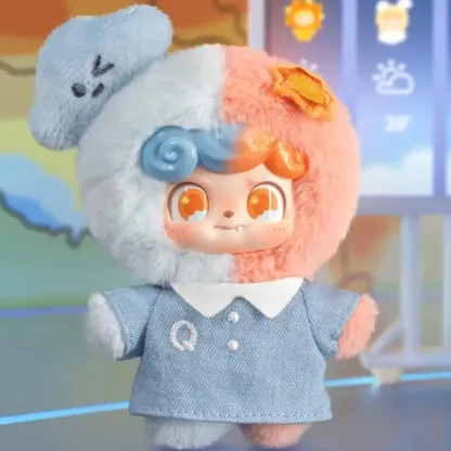 A315 天候を身につけ、可愛さをバッグに。Q宝「お天気ベイビー」シリーズのミニキーホルダーブラインドボックスが登場！