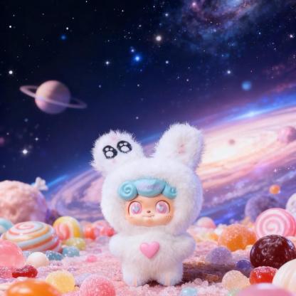 Q보 전파 클럽 (큐보 전파 클럽) 레트로 캐릭터 블라인드박스 ~ 우주에서 온 사랑스러운 주파수를 수신하라!