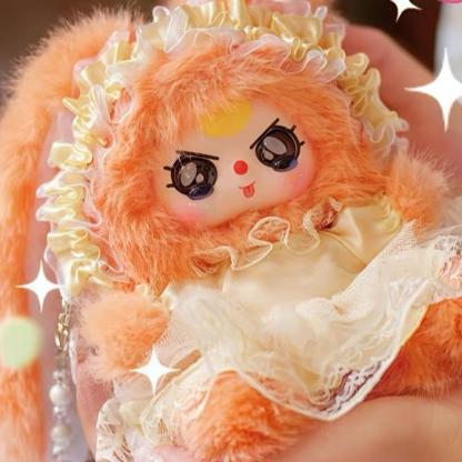 C079 【Baby Three】マッキドー Mini ラビットバッグシリーズ｜かわいいモコモコの耳飾り付きミニバッグ「ブラインドボックス商品は開封後の返品・返金はできません。」