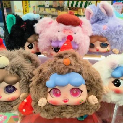 【미고】 애니멀 파티 봉제인형 [개봉 후 교환/환불 불가]