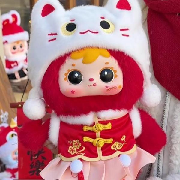 C111 Sanuel瑞雪迎新春400体 | 新春限定ぬいぐるみ、ラッキーを呼ぶかわいいウサギさん！
