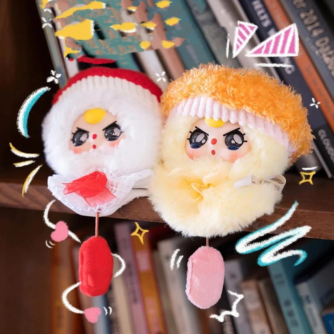 C086 [1つの番号を選択してください]BABY THREE'Tutu Tutu Bun'-超かわいいペンダント、ふわふわのおもちゃ[開封後のキャンセルはありません]